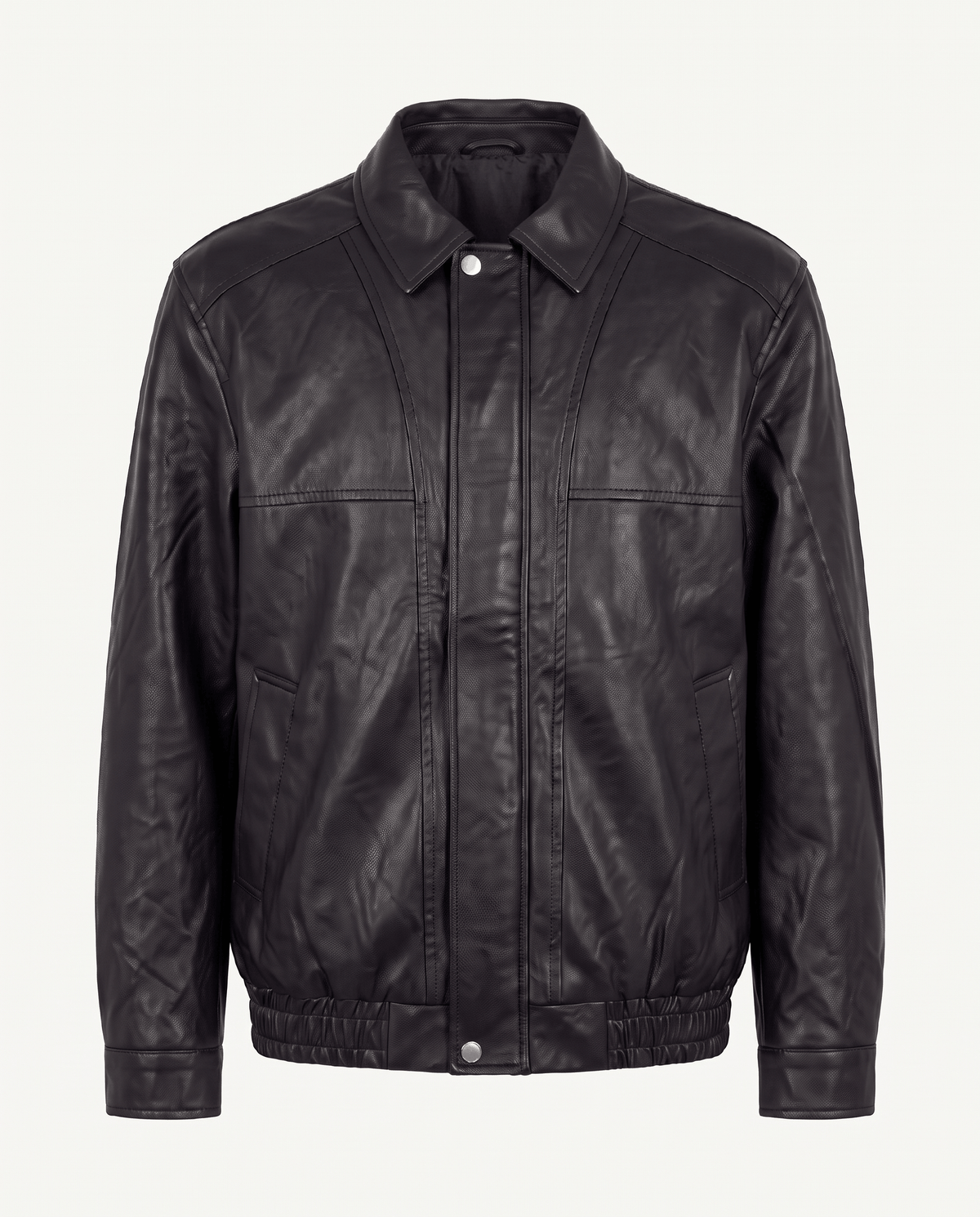 Panel Blouson, Noir