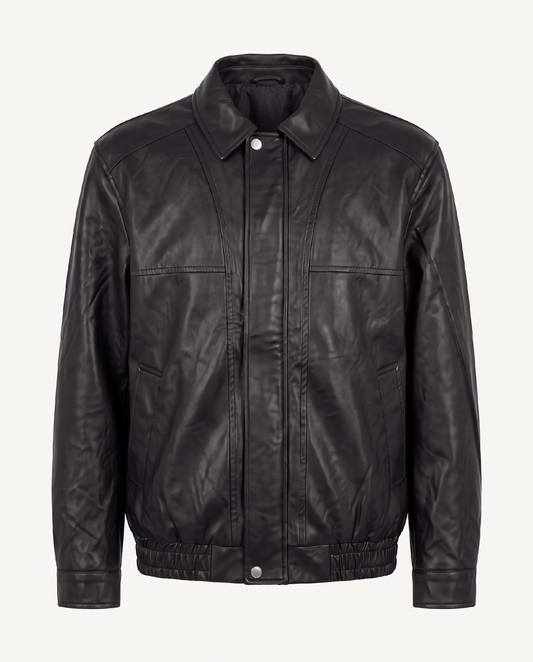 Panel Blouson, Noir