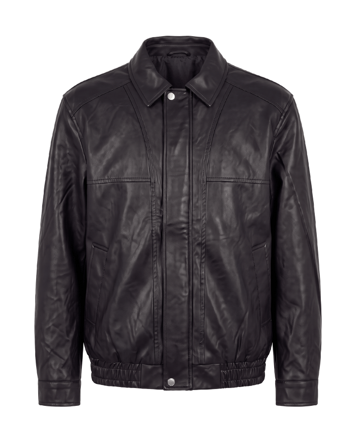 Panel Blouson, Noir